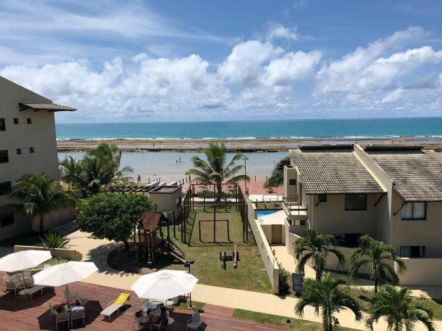 Apt Beira Mar Em Muro Alto Ao Lado Do Nanai Pôrto das Galinhas Екстериор снимка