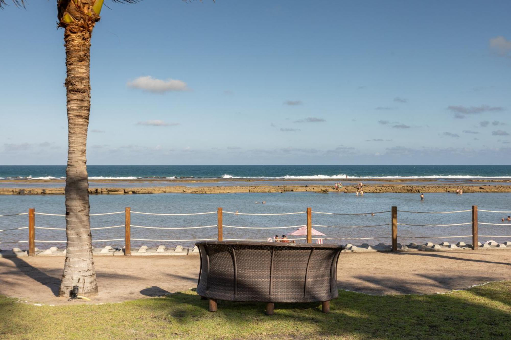 Apt Beira Mar Em Muro Alto Ao Lado Do Nanai Pôrto das Galinhas Екстериор снимка